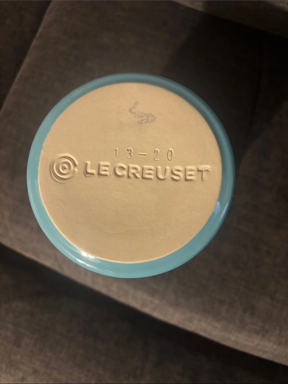 Le Creuset Marine Blue Stoneware Utensil Crock
